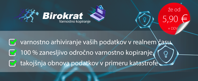 Birokrat Varnostno kopiranje